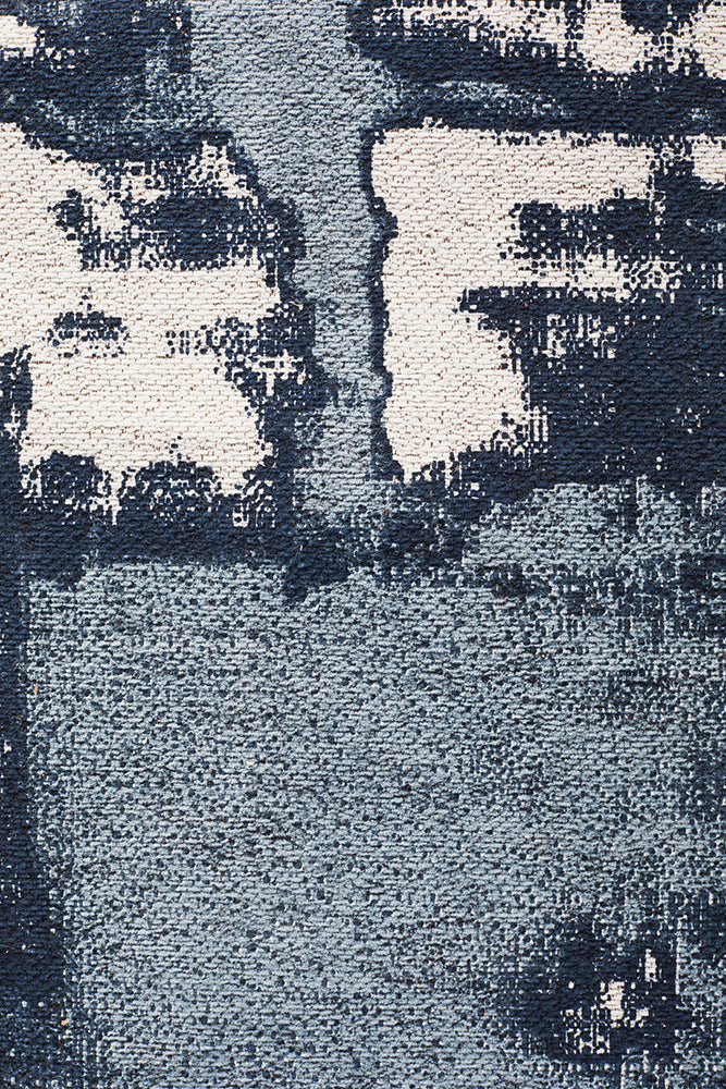 Magnolia 11 Denim Runner Rug Rug Culture