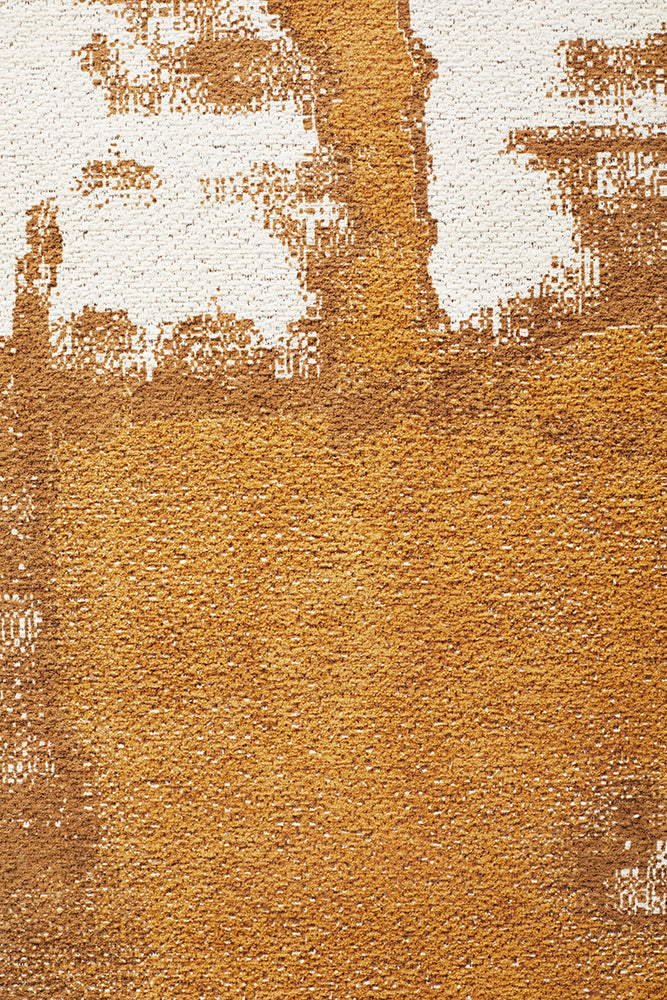 Magnolia 11 Mustard Runner Rug Rug Culture