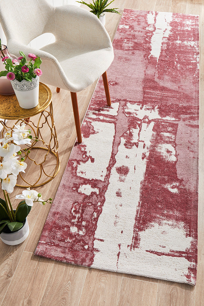 Magnolia 11 Rose Runner Rug Rug Culture