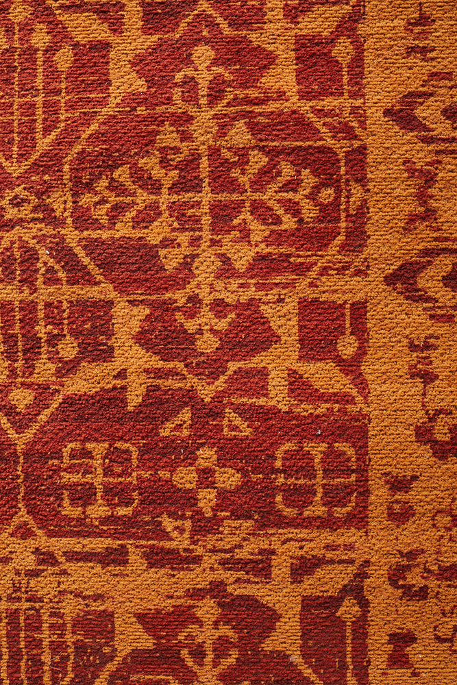 Magnolia 88 Paprika Runner Rug Rug Culture