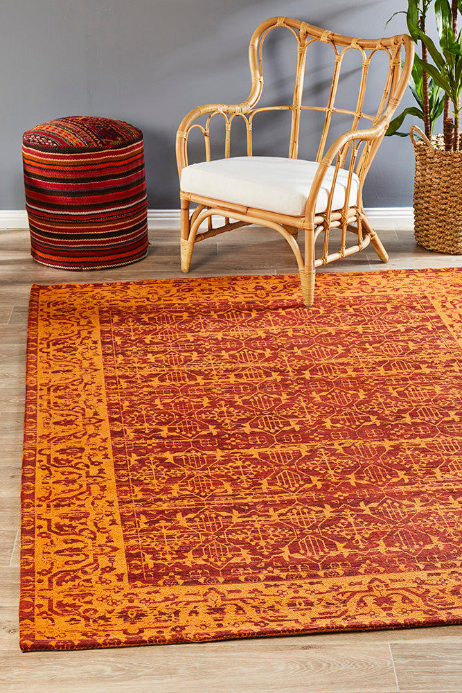Magnolia 88 Paprika Rug Rug Culture