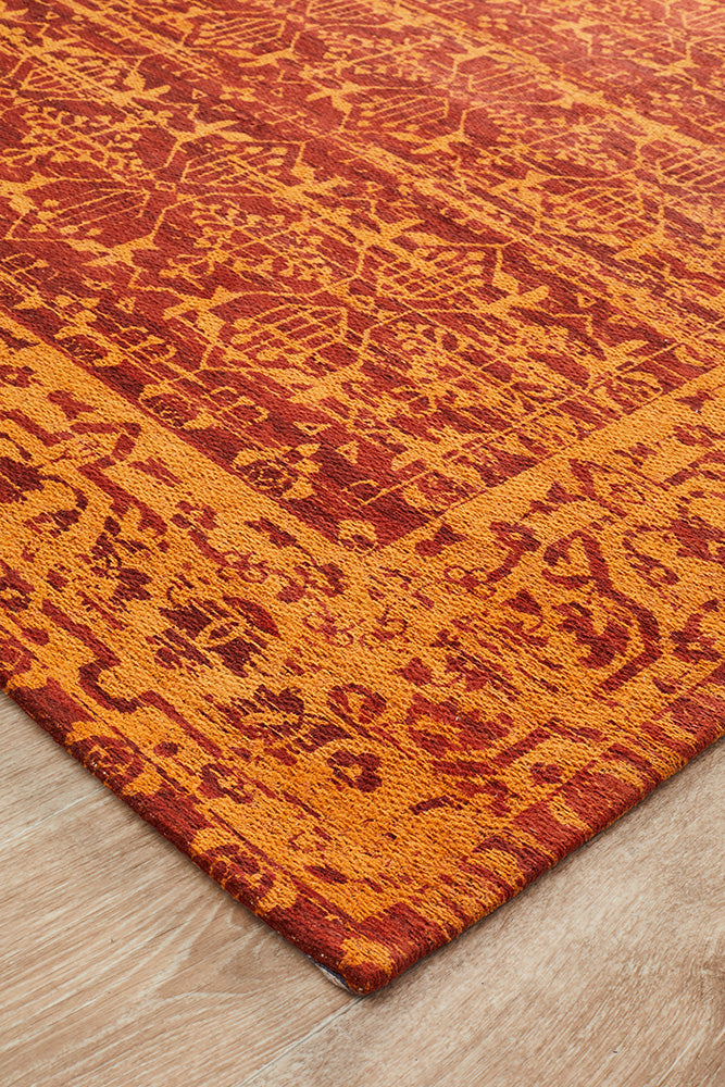 Magnolia 88 Paprika Rug Rug Culture