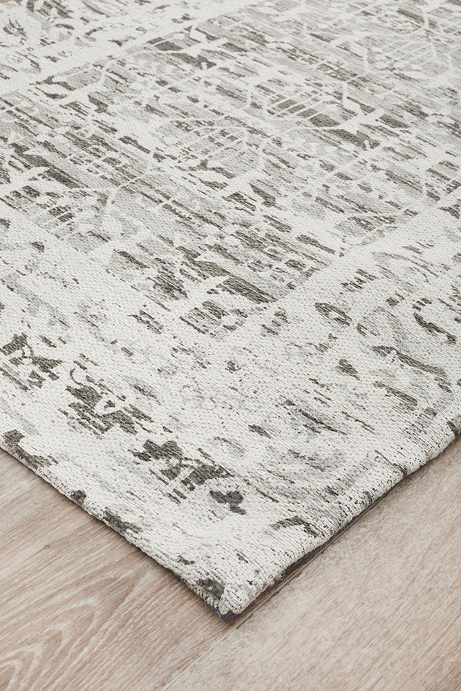 Magnolia 88 Silver Runner Rug Rug Culture