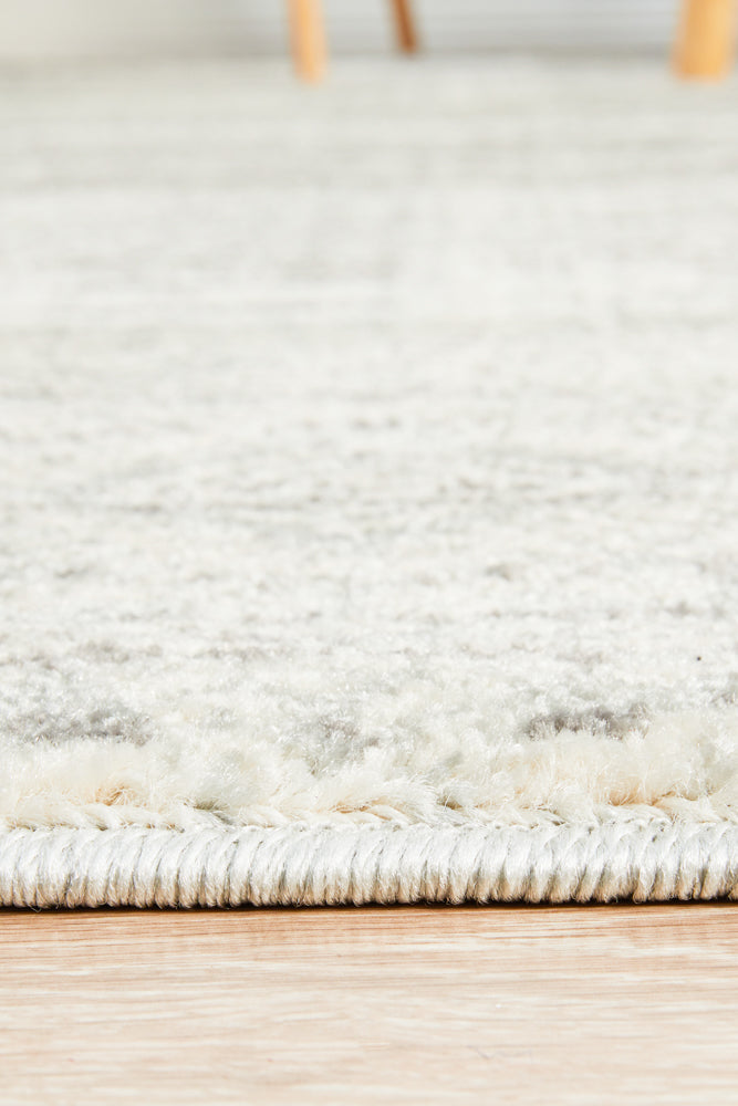 Mirage Zelda Silver Grey Rug Rug Culture