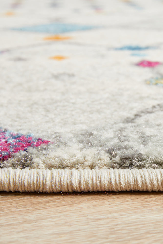 Mirage Peggy Tribal Morrocan Style Multi Round Rug Rug Culture