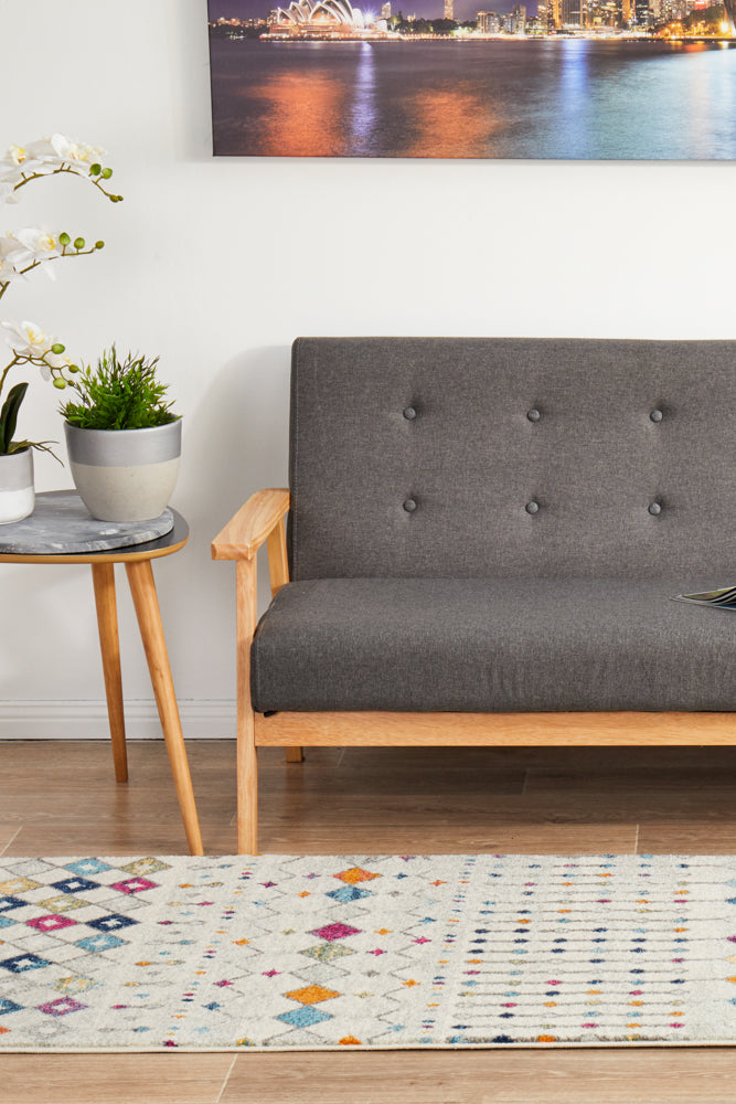 Mirage Peggy Tribal Morrocan Style Multi Runner Rug Rug Culture