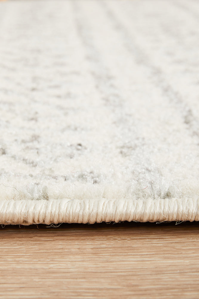 Mirage Adani  Modern Tribal Design Grey Runner Rug Rug Culture