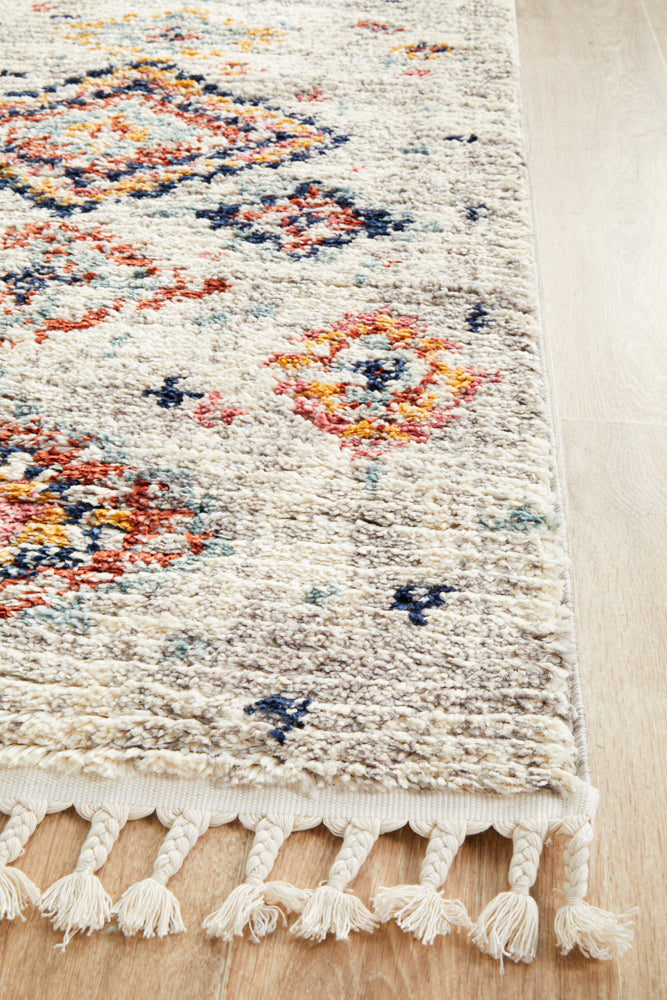 Marrakesh 222 Silver Runner Rug Rug Culture