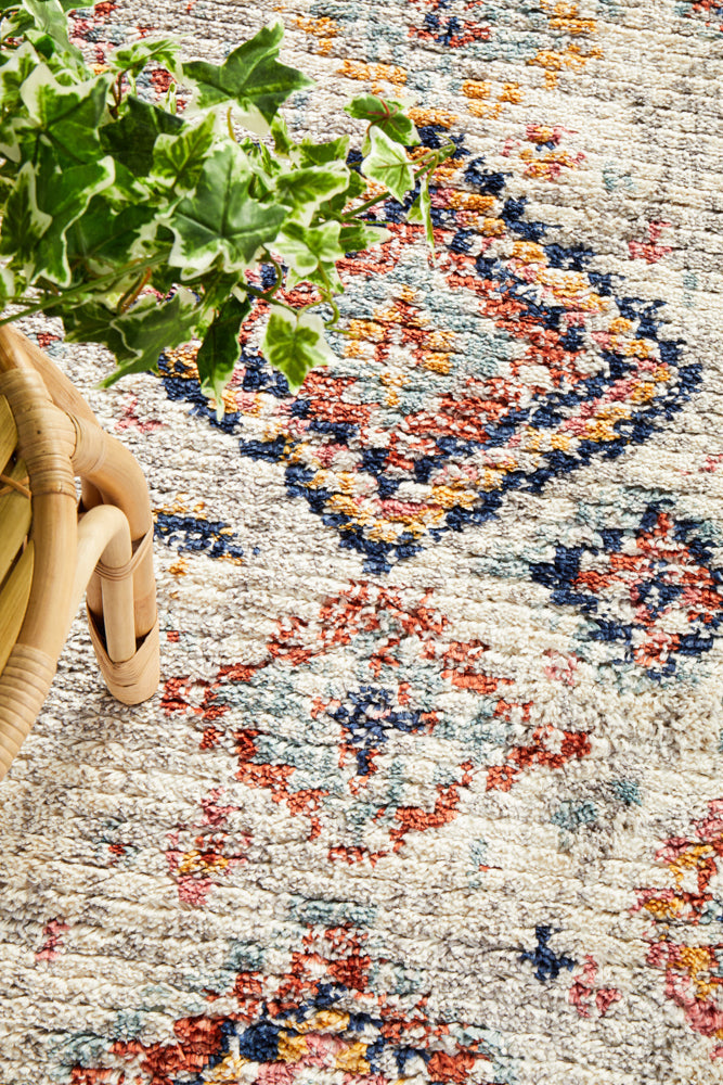 Marrakesh 222 Silver Runner Rug Rug Culture