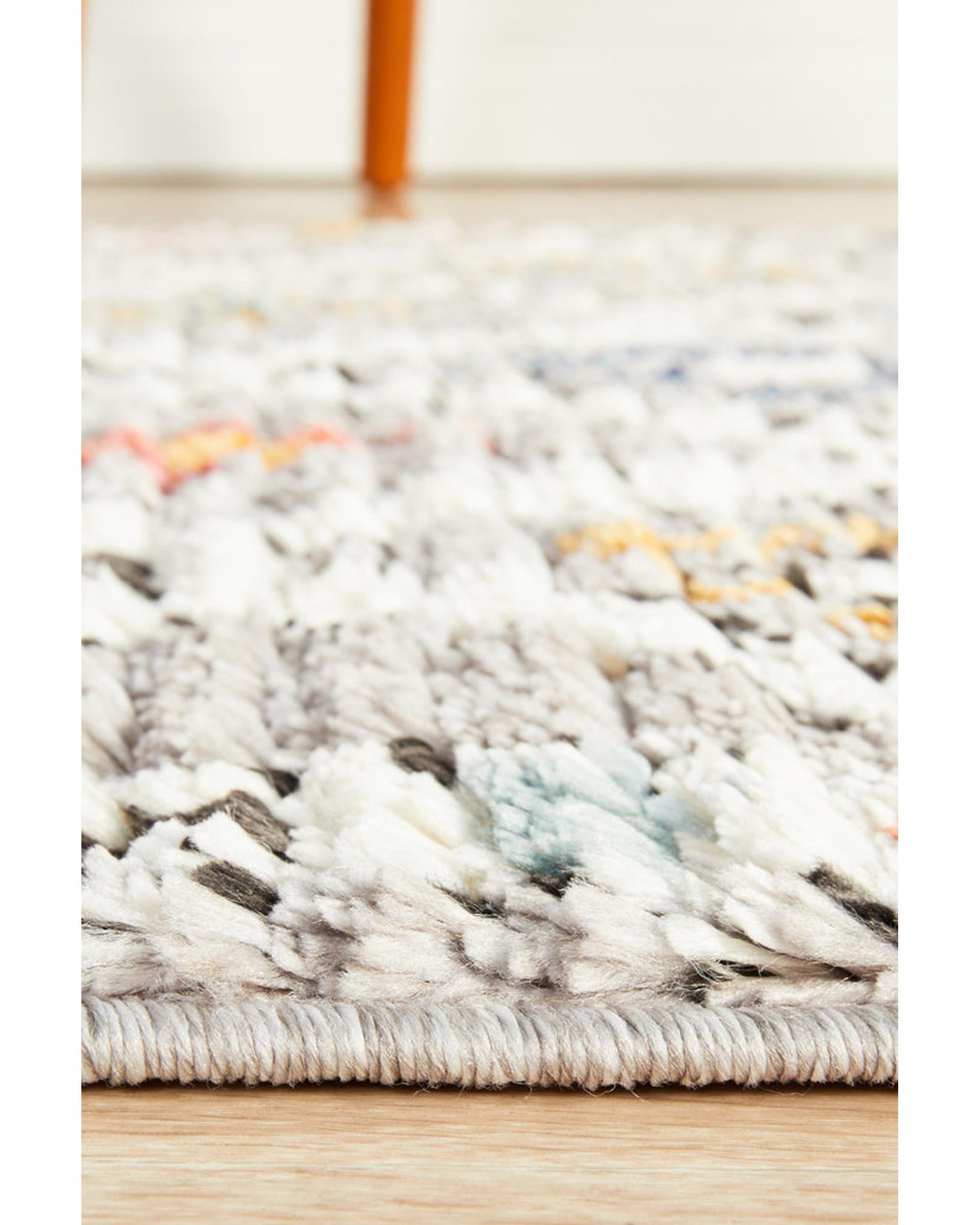 Marrakesh 555 Grey Runner Rug Rug Culture