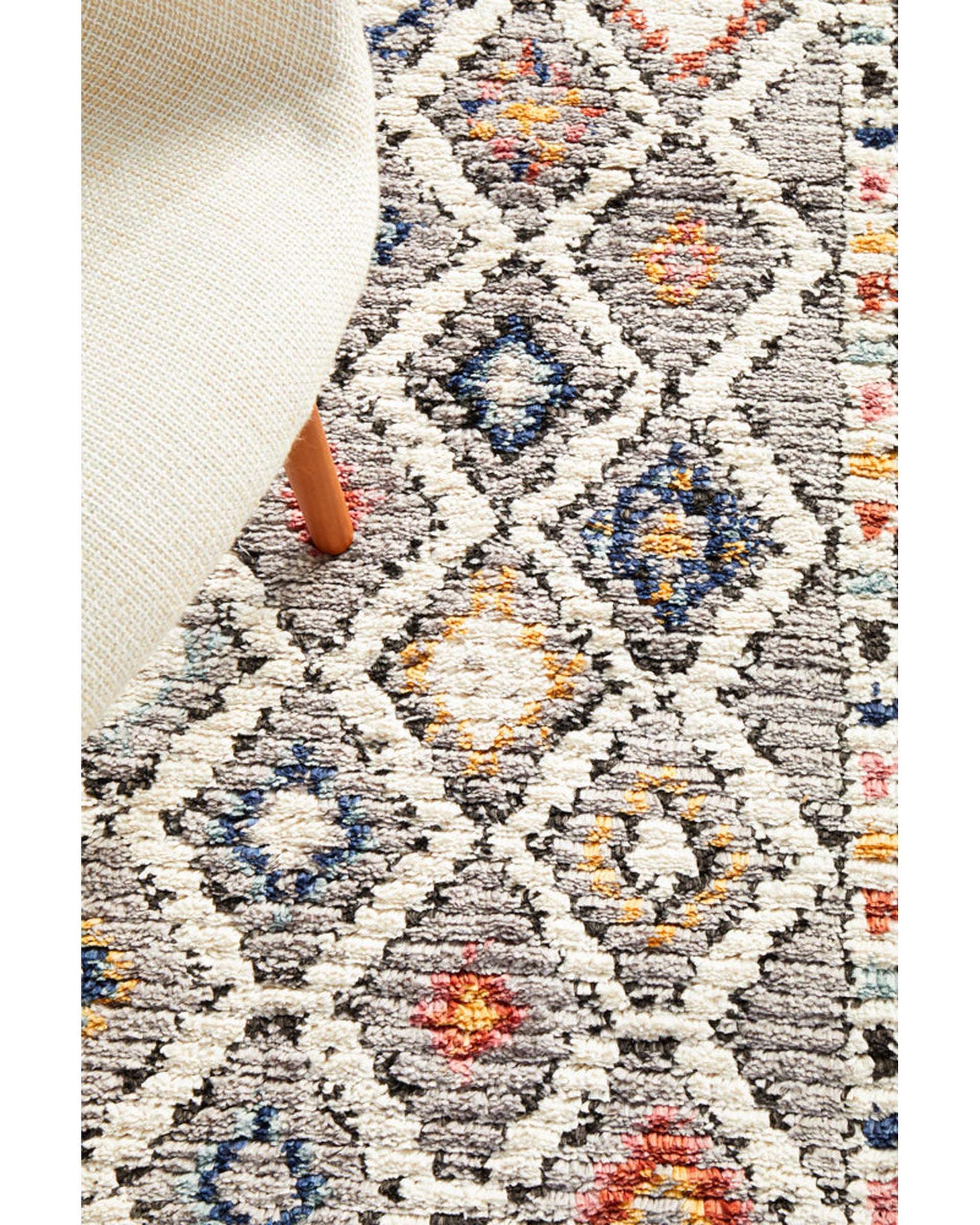 Marrakesh 555 Grey Runner Rug Rug Culture