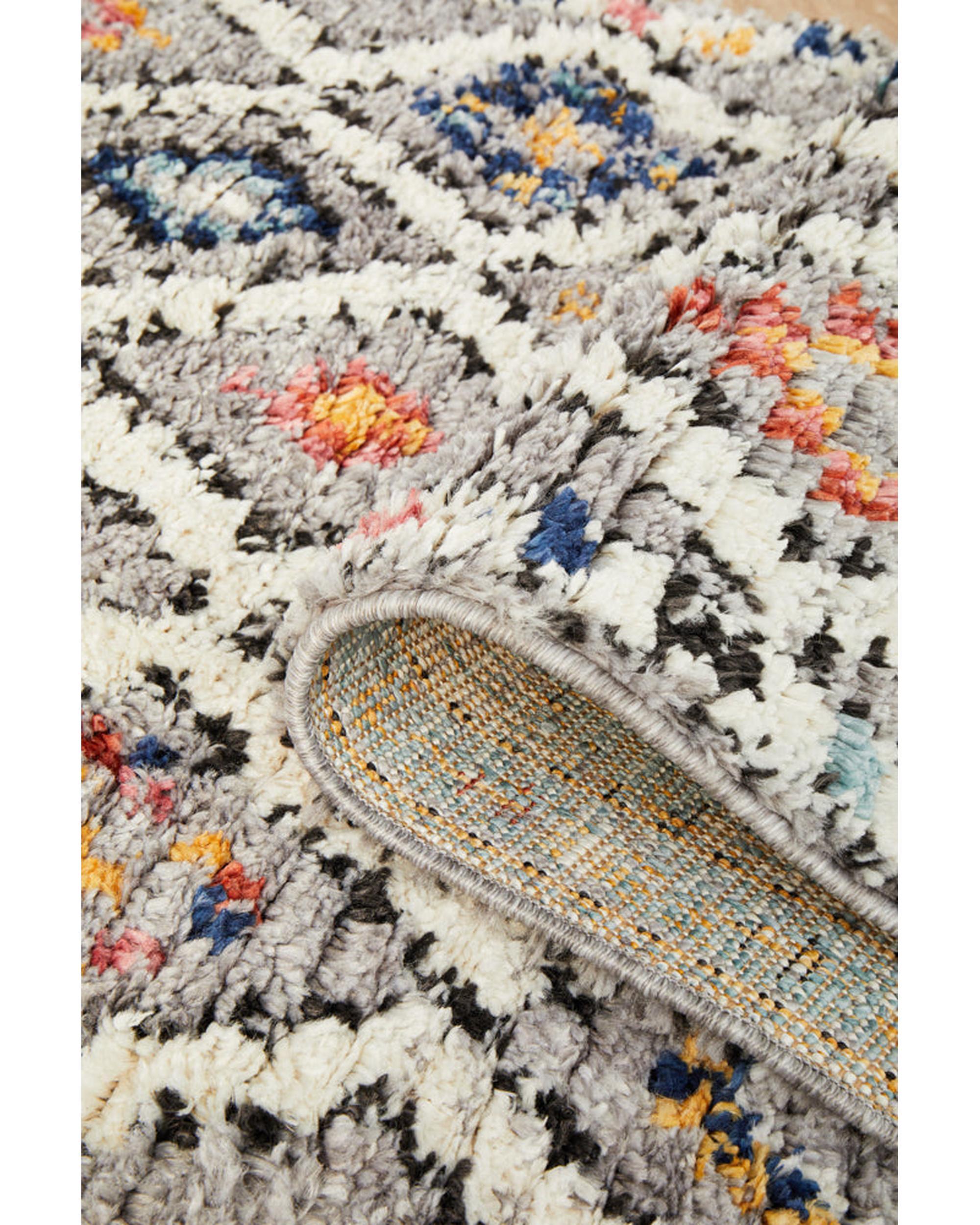 Marrakesh 555 Grey Runner Rug Rug Culture