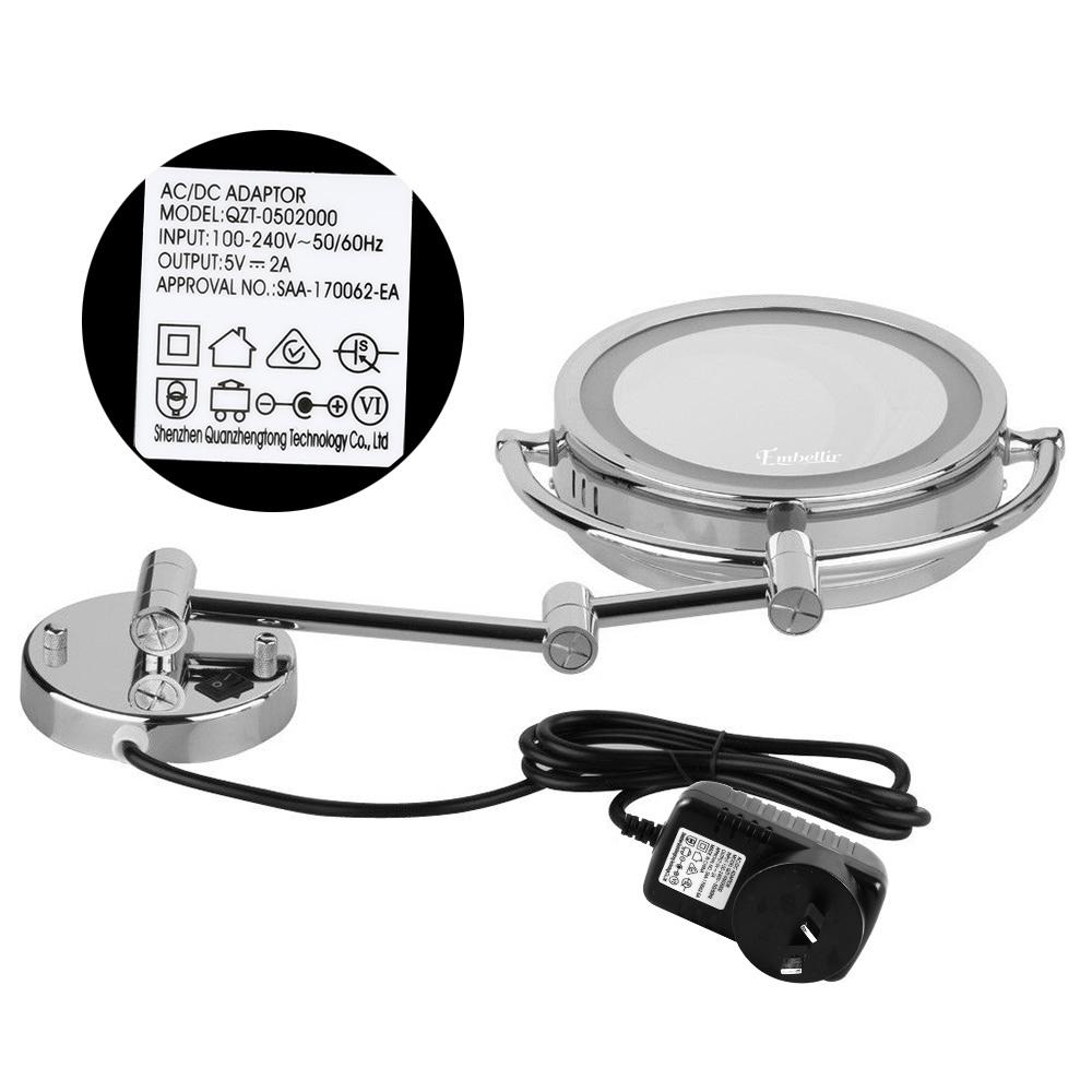 Extending Makeup Mirror Embellir