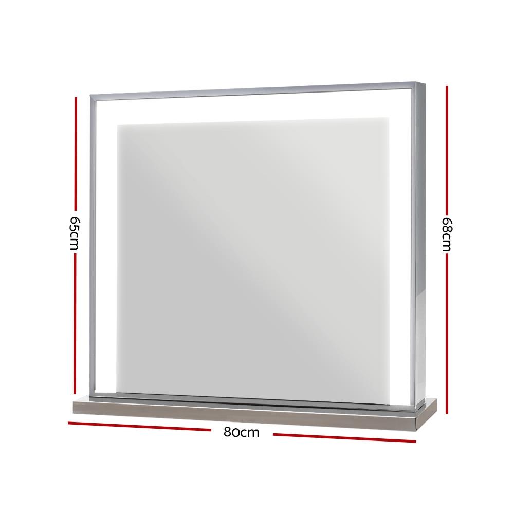 Hollywood Makeup Mirror With LED Light Vanity Beauty Frameless Embellir