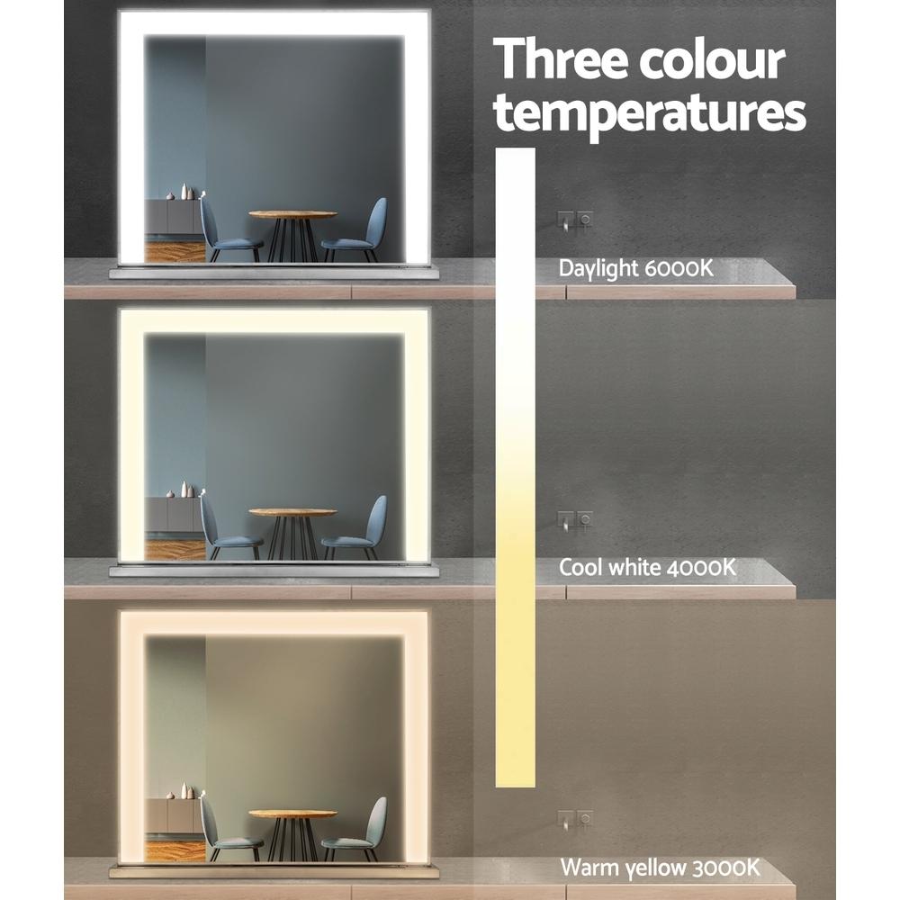 Hollywood Makeup Mirror With LED Light Vanity Beauty Frameless Embellir