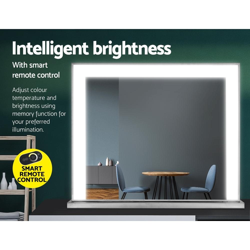 Hollywood Makeup Mirror With LED Light Vanity Beauty Frameless Embellir