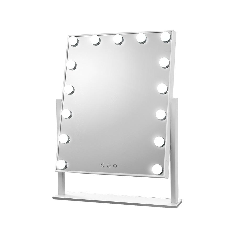Hollywood Makeup Mirror with 15 Dimmable Bulb Lighted Dressing Mirror Embellir