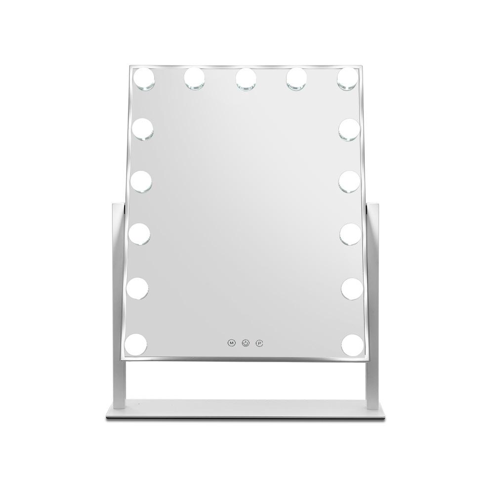 Hollywood Makeup Mirror with 15 Dimmable Bulb Lighted Dressing Mirror Embellir
