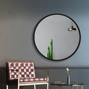 60cm Frameless Round Wall Mirror Embellir