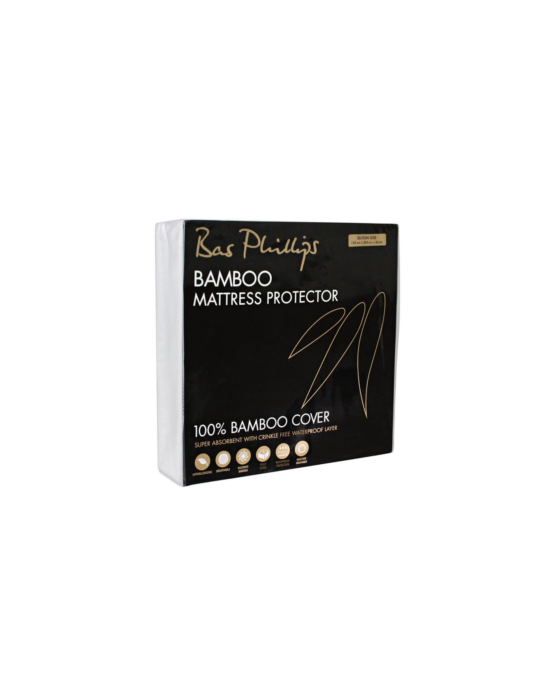 Bas Phillips Bamboo Waterproof Mattress & Pillow Protector Bas Phillips