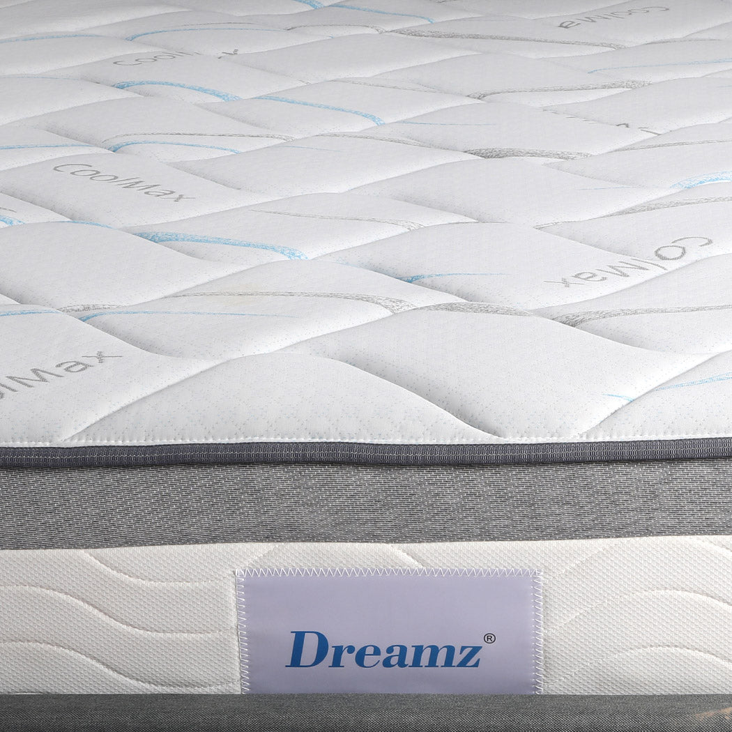 Top Pocket Spring Medium Firm Premium Foam 25CM - King Dreamz