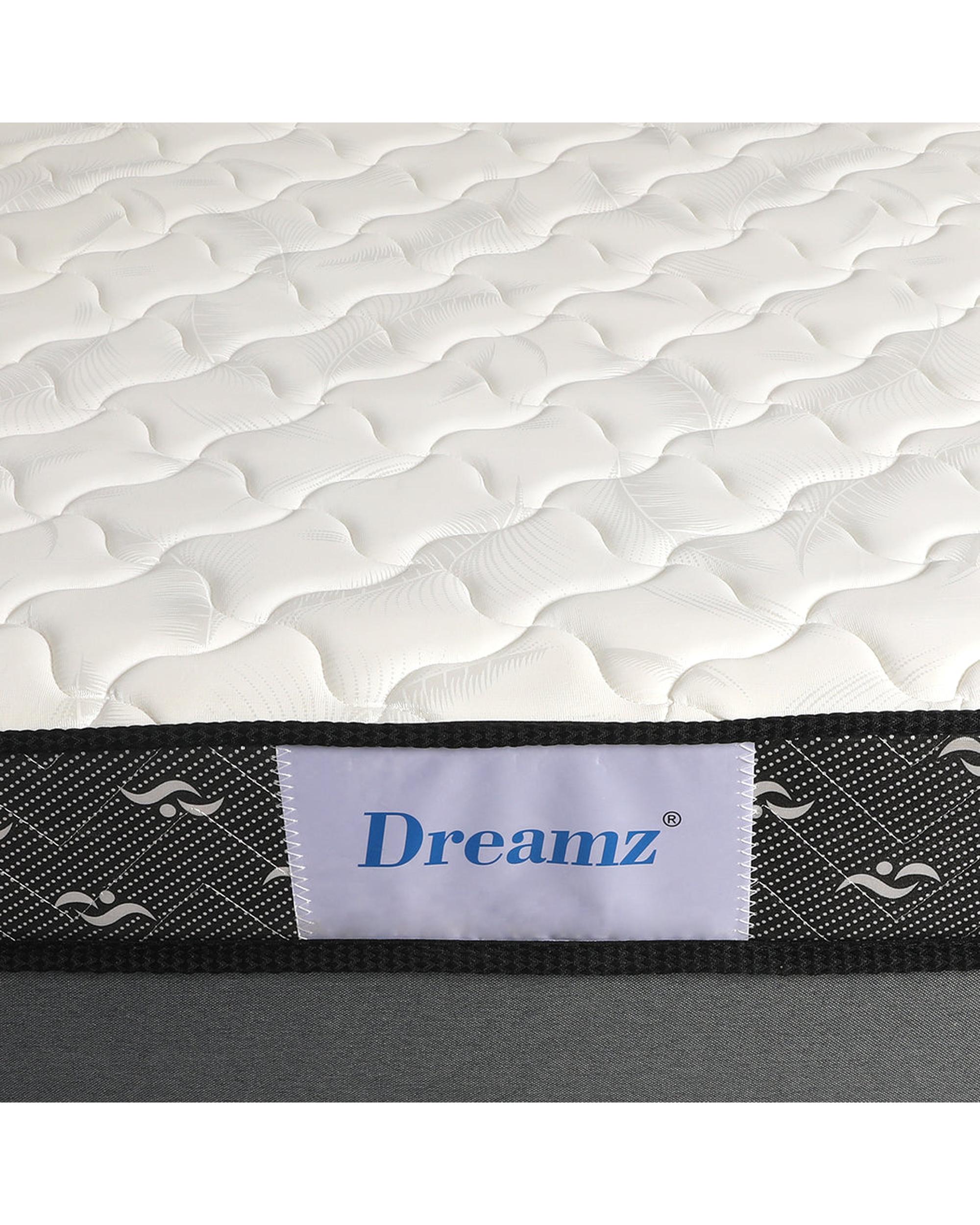 Premium Bed Top Spring Foam Medium Soft 16CM - Single Dreamz