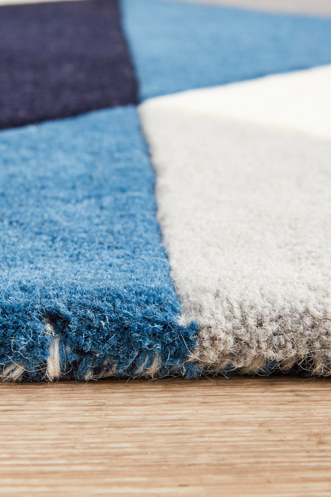 Matrix Pure Wool 904 Steel Runner Rug Rug Rug Culture