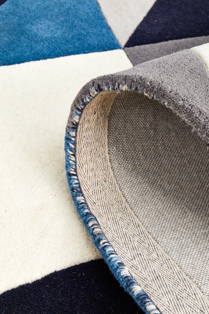 Matrix Pure Wool 904 Steel Runner Rug Rug Rug Culture