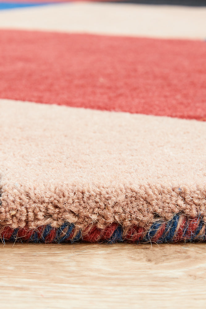 Matrix Pure Wool 904 Sunset Round Rug Rug Culture