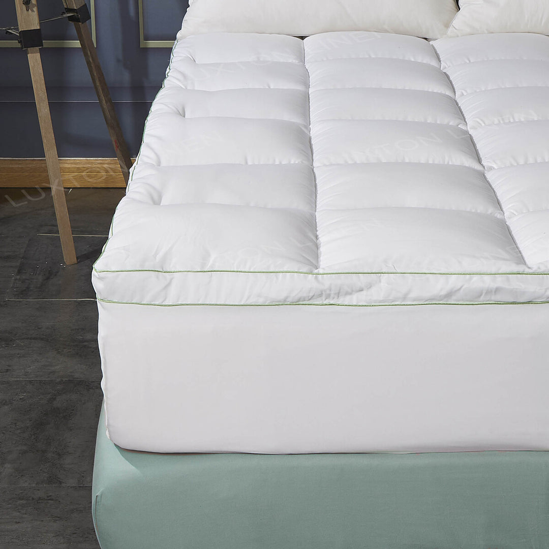 Luxton 1000GSM Bamboo Mattress Topper Luxton
