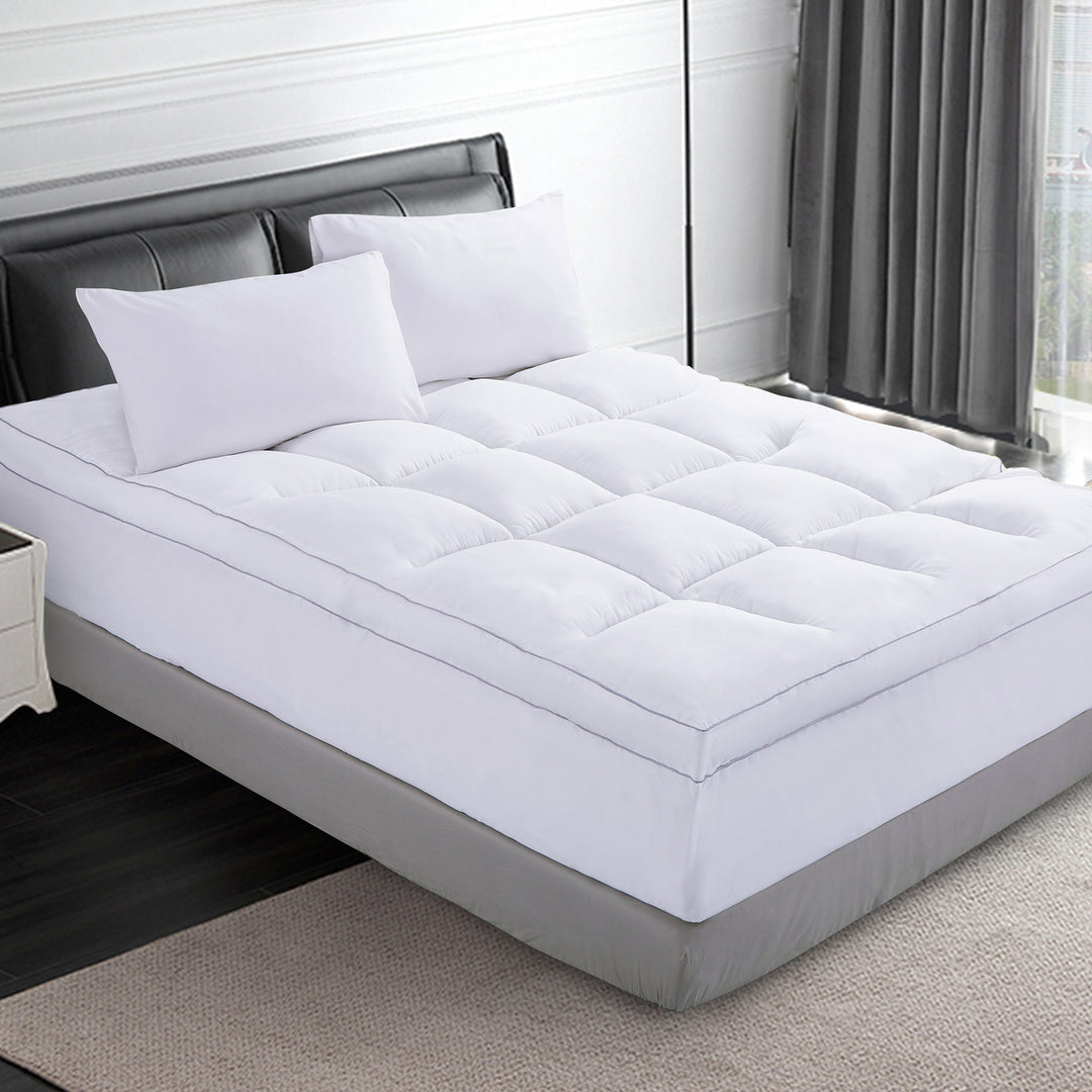 Luxton 2000GSM Bamboo Mattress Topper Luxton