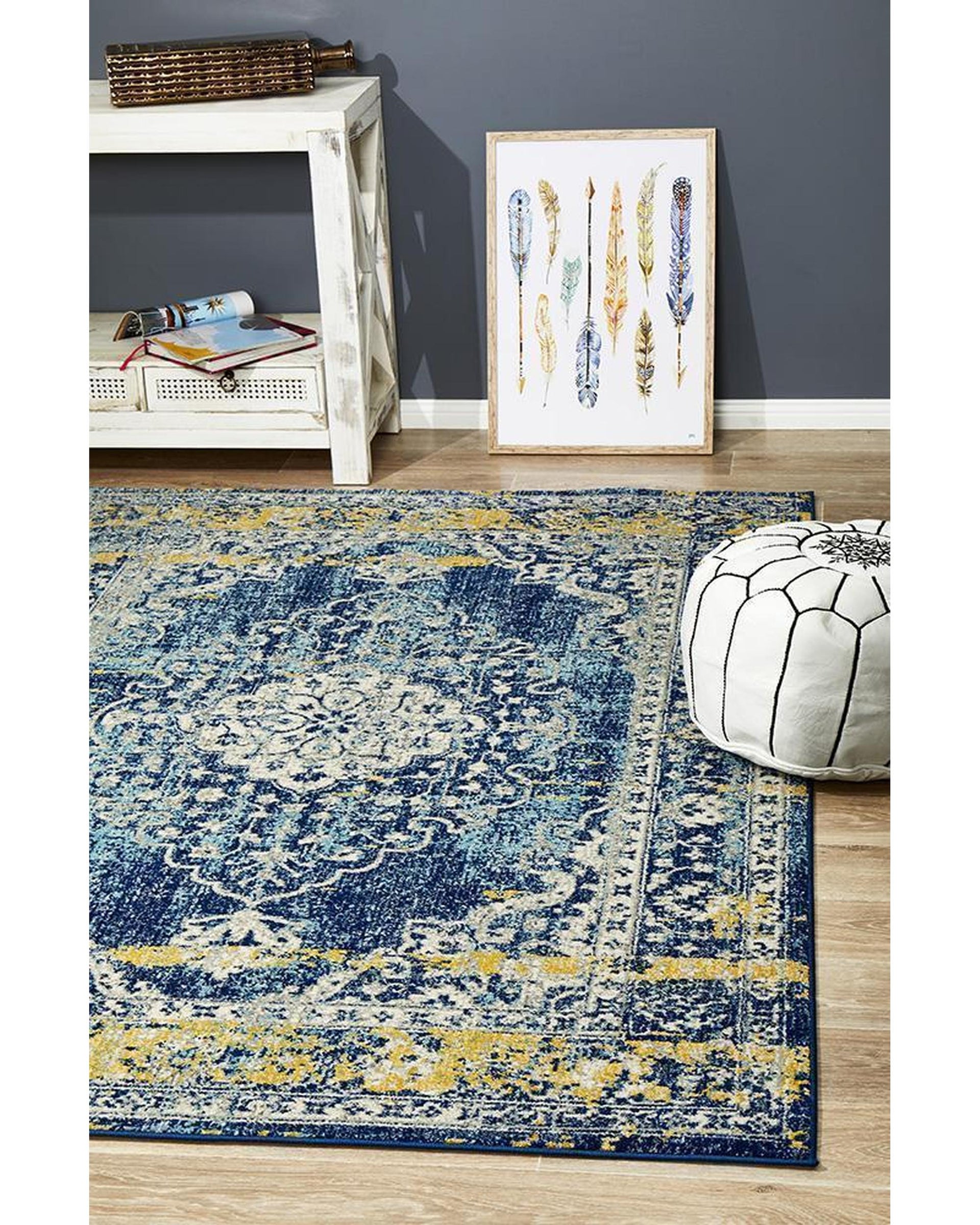 Museum Wilson Navy Rug