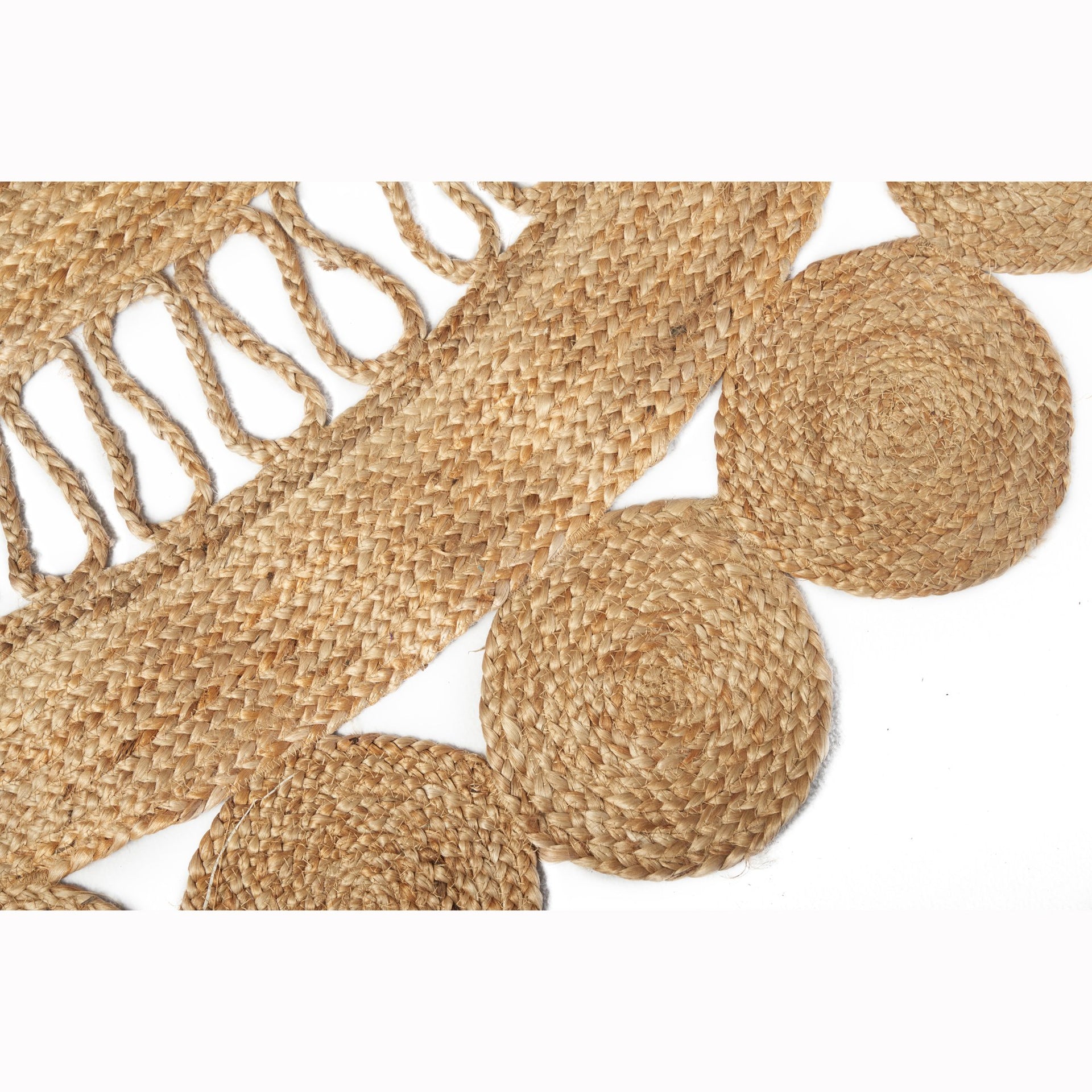 Vintage Design Malika Round Jute Rug Vintage Design