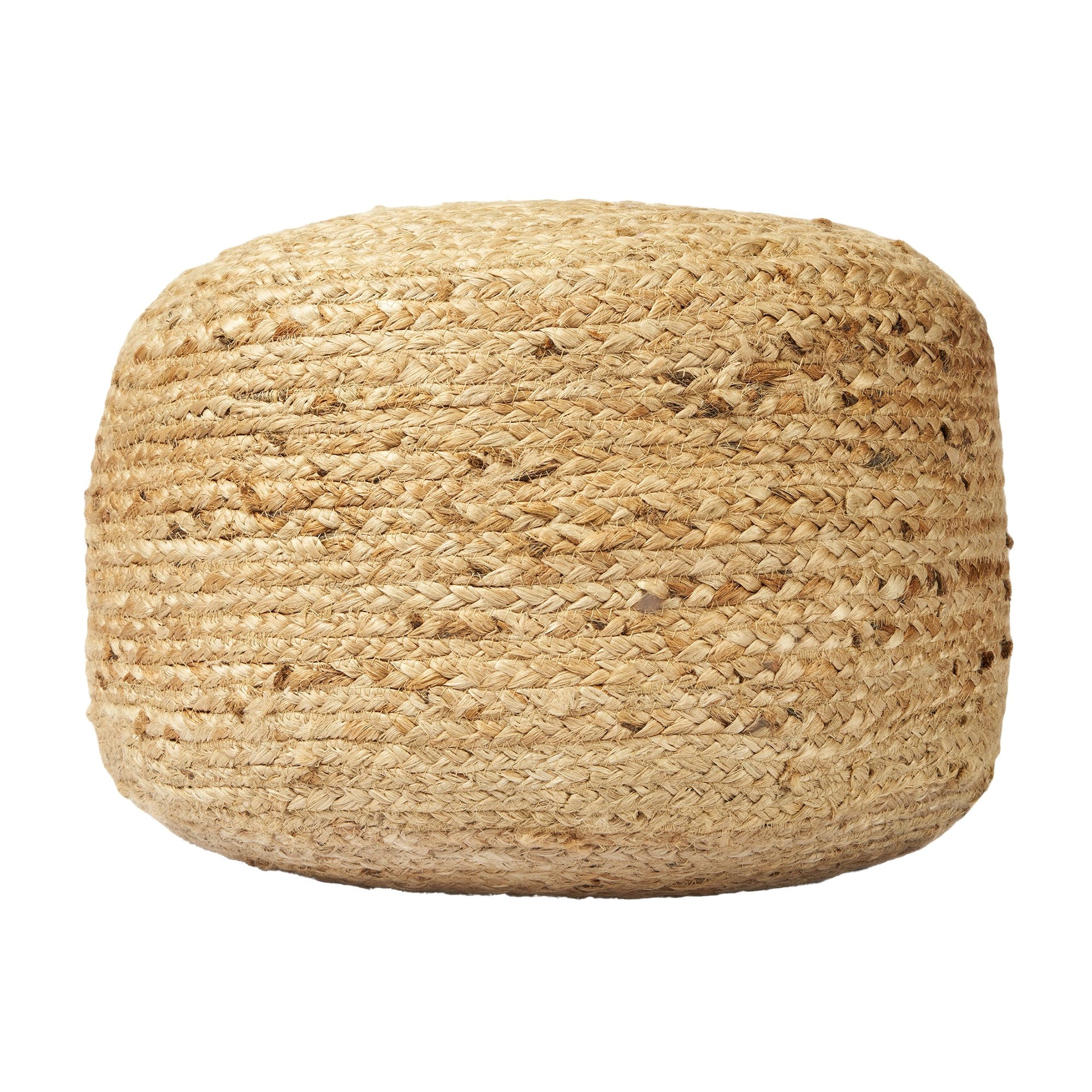 Vintage Design McCann Jute Pouffe - Natural Vintage Design