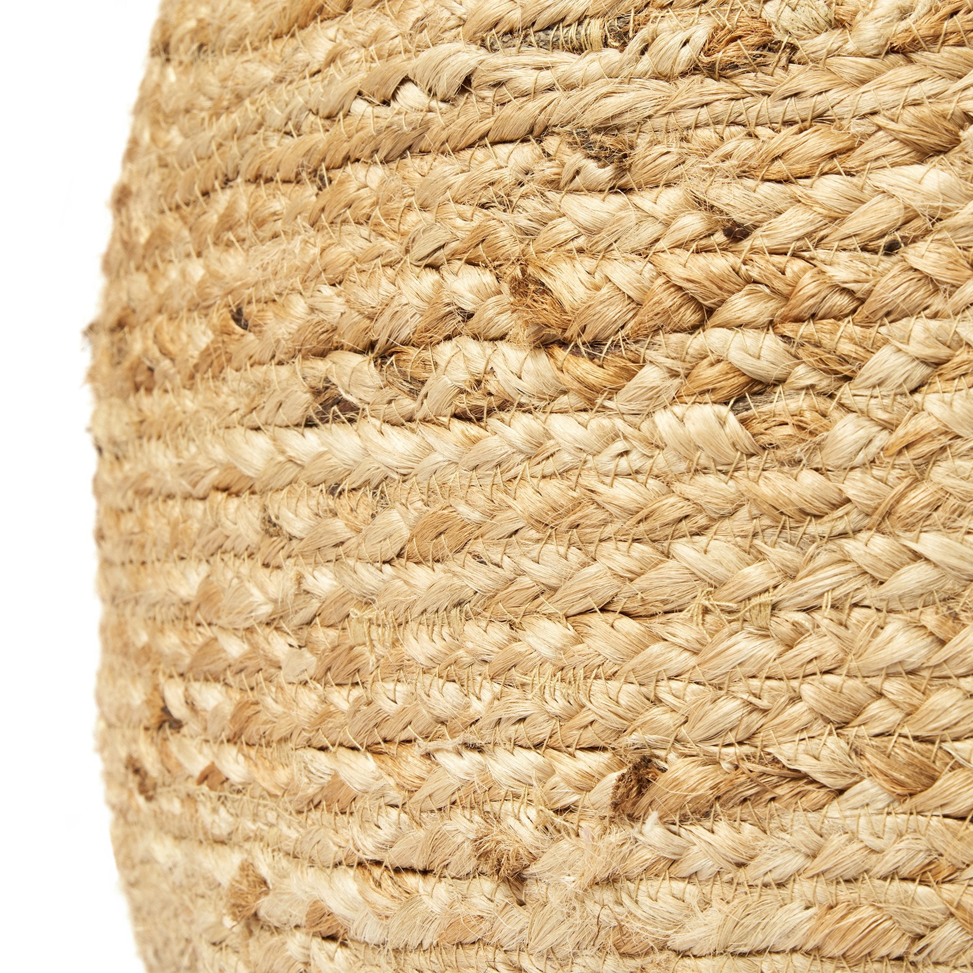 Vintage Design McCann Jute Pouffe - Natural Vintage Design