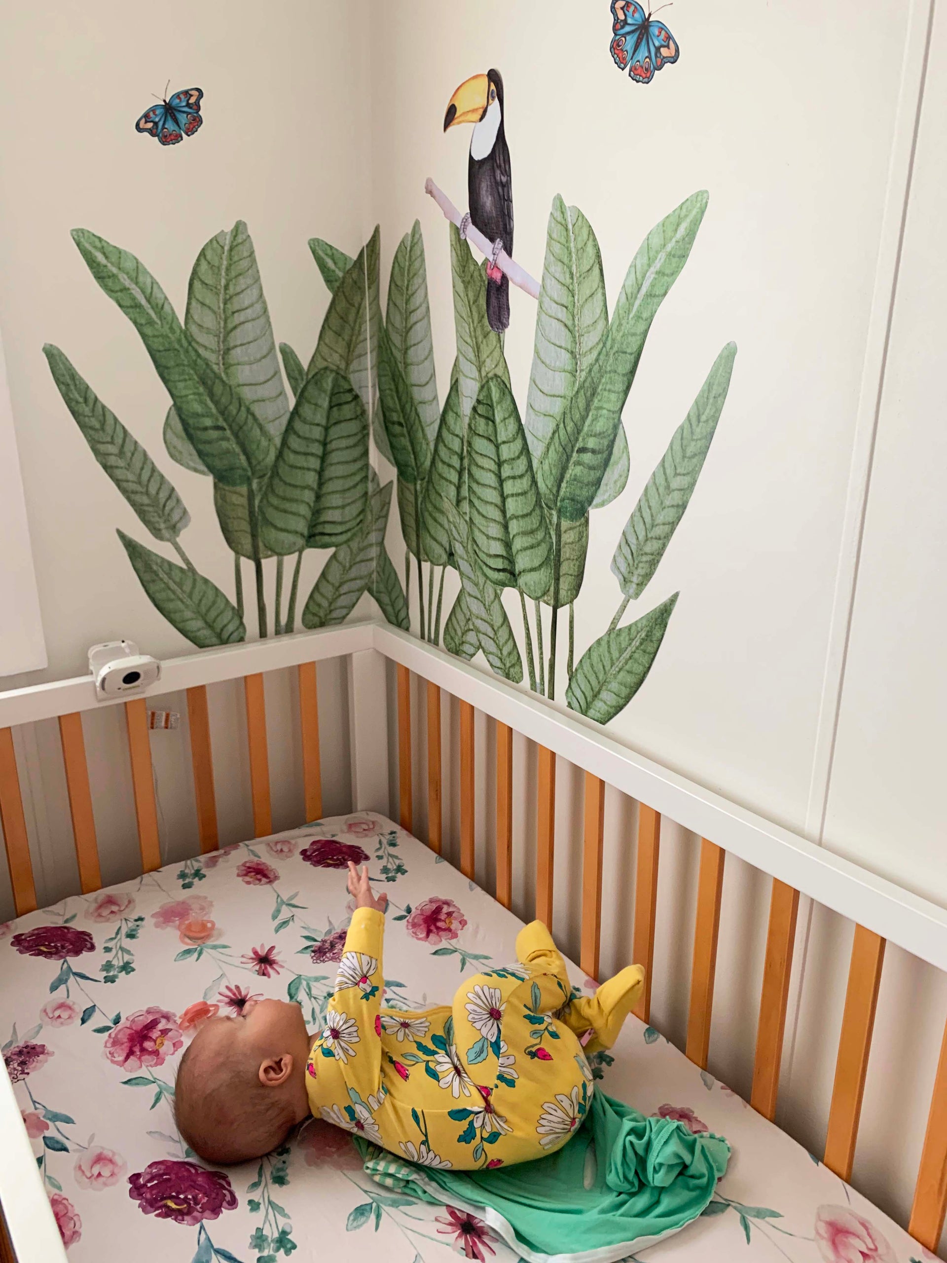 Wild Ferns Polka Art Prints