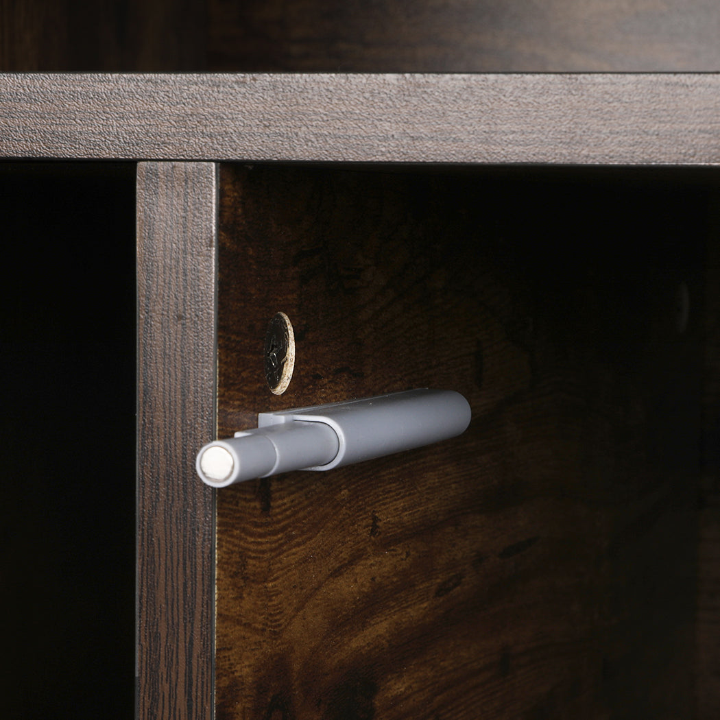 Bedside Tables Drawers Side Table Wood Nightstand Storage Cabinet Bedroom Levede