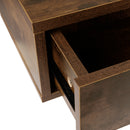 Bedside Tables Drawers Wall Mounted Cabinet Floating Nightstand Bedroom Levede