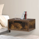 Bedside Tables Drawers Wall Mounted Cabinet Floating Nightstand Bedroom Levede