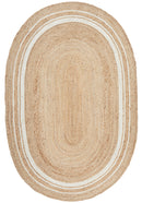 Noosa 111 Natural Oval Rug RUG CULTURE