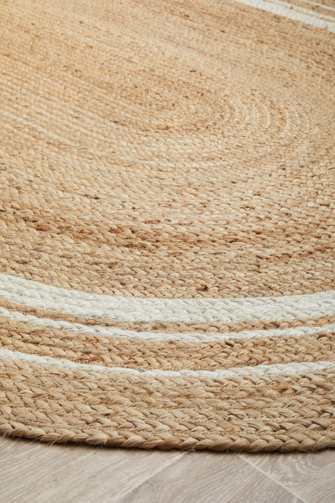 Noosa 111 Natural Oval Rug RUG CULTURE