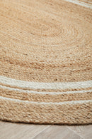 Noosa 111 Natural Oval Rug RUG CULTURE
