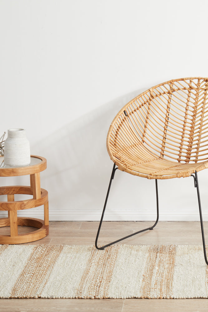 Noosa 555 Natural White Runner Rug RUG CULTURE