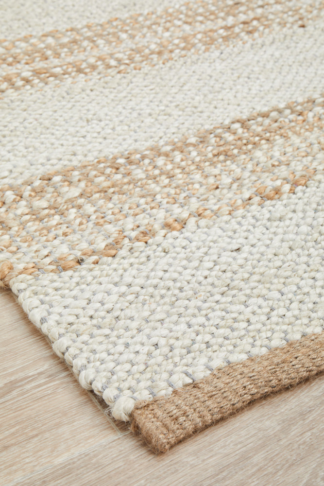 Noosa 555 Natural White Rug RUG CULTURE