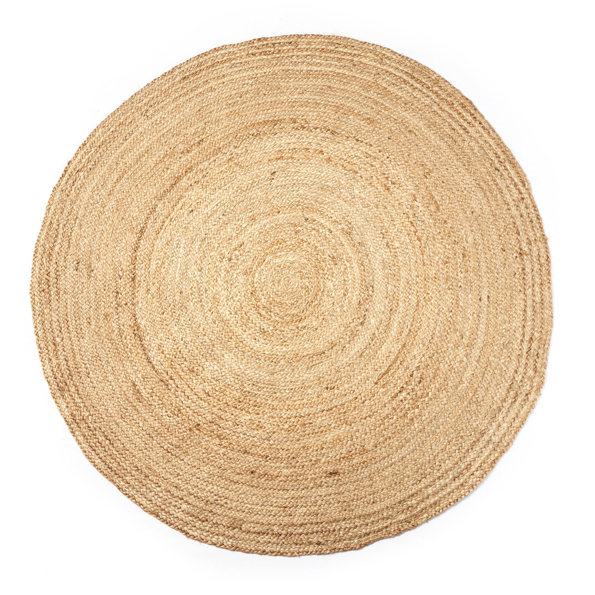 Vintage Design Natural Cullen Jute Round Rug Vintage Design