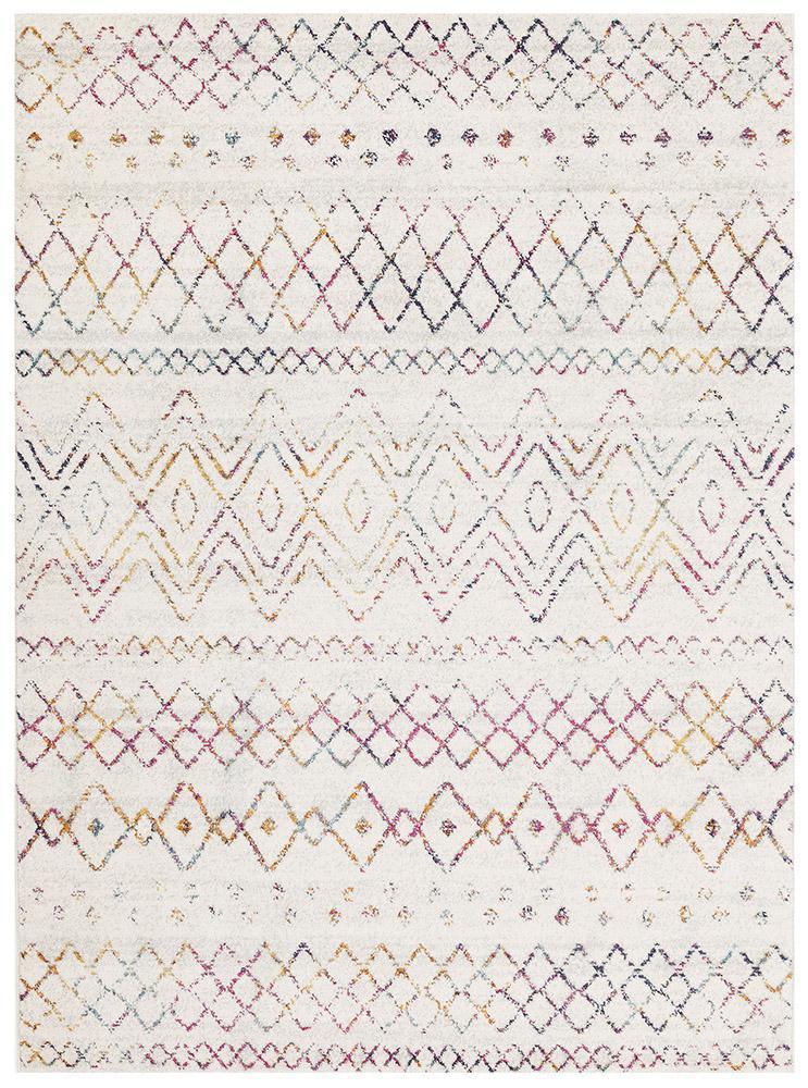 Oasis Nadia Multi Rustic Tribal Rug