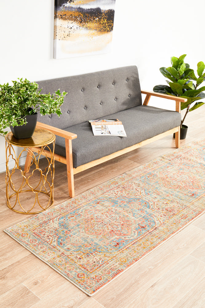 Odyssey 110 Blue Runner Rug Culture