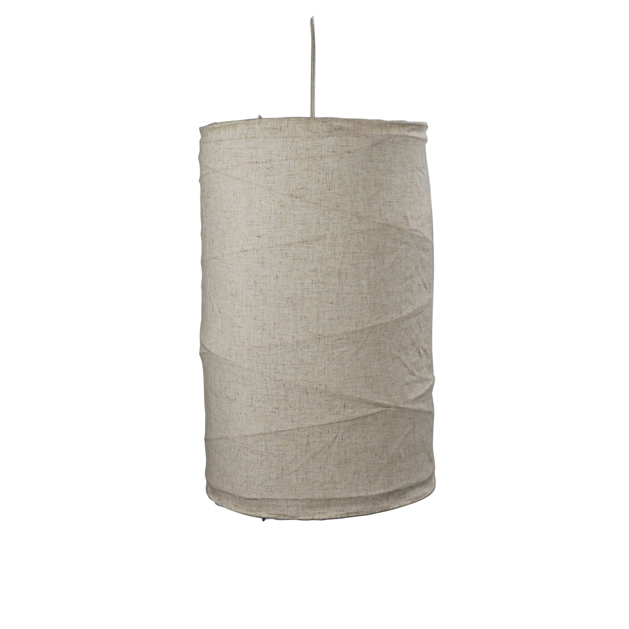 BOHEME.45 Pendant Light Flax linen shade Oriel Lighting