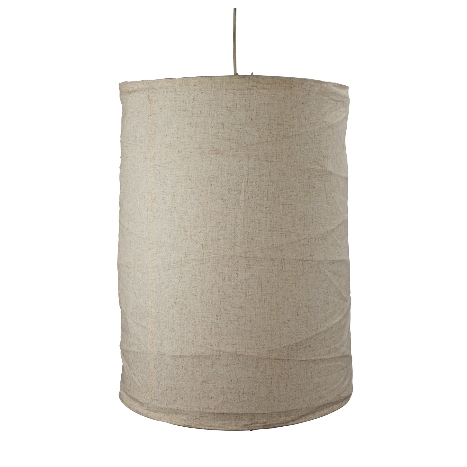 BOHEME.45 Pendant Light Flax linen shade Oriel Lighting