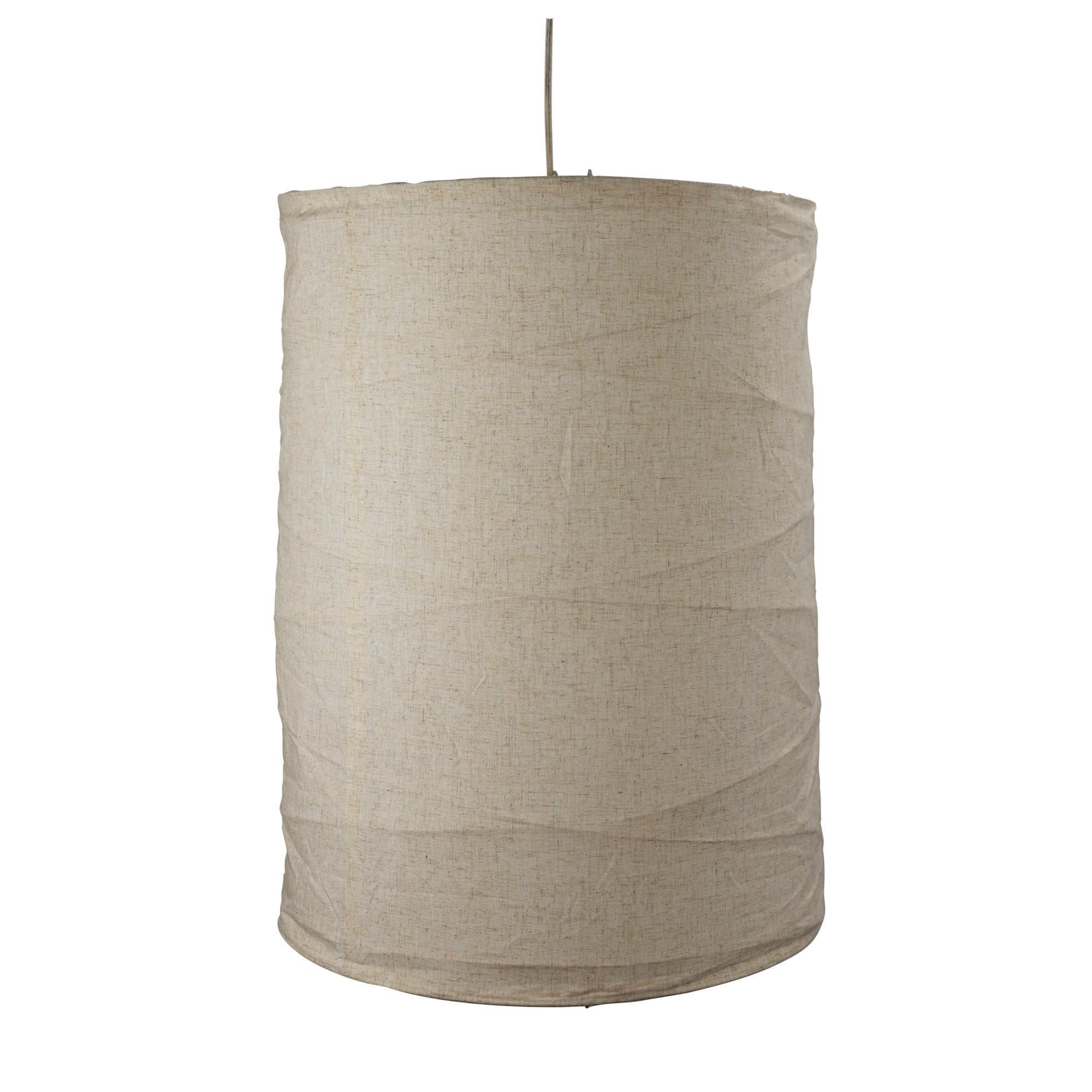 BOHEME.45 Pendant Light Flax linen shade Oriel Lighting